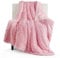 BEDSURE Kuscheldecke - Flauschig Decke, Warm Sherpa Sofadecke, Dicke Felldecke, Couchdecke, Flauschige Kunstfelldecke, Wohndecke für Couch, Rosa, 150x200 cm