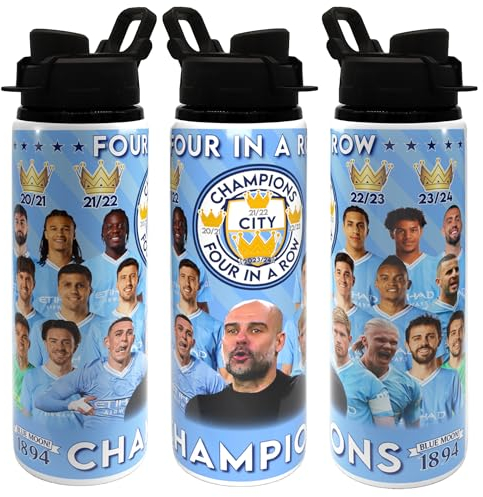 Partisan City League Champions 23/24 Team Aluminiumflasche, Weiß, 750 ml