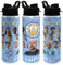 Partisan City League Champions 23/24 - Borraccia in alluminio, 750 ml, colore: Bianco