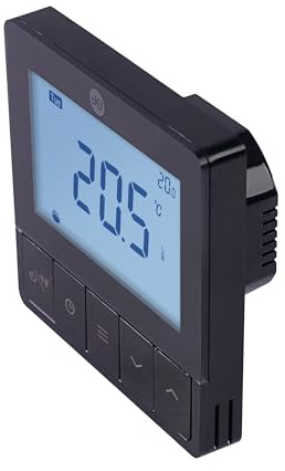 John Guest Speedfit Under Floor Heating 240V Wired Programmable Stat - Black