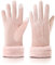 Knuffnee Damen Winter Handschuhe Fleece Gefütterte Handschuhe Warm Touchscreen Handschuh Rosa M