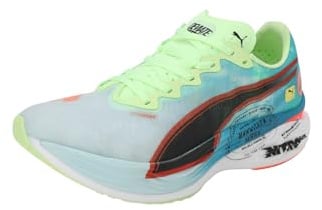 Puma Scarpe da corsa Deviate Nitro™ Elite 3 da uomo, Nitro Blue-Fizzy Mela, 43 EU