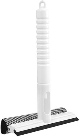 SEABABOO Limpiador Cristales 3 En 1 Limpia Cristales Ventanas Limpiador De Ventanas con Botella Rociadora con Escobilla De Goma Limpiacristales para Cuartos De Baño Puertas De Ducha Ventana De Coches