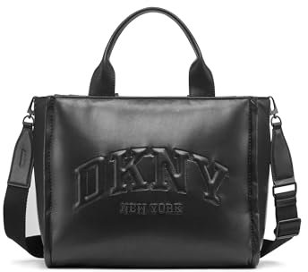 DKNY,WOMEN'S,HADLEE MD TOTE, BLK/BLACK,1SZ