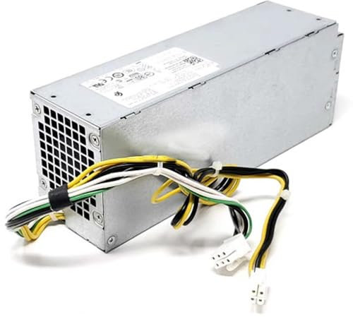 Kiligeary Alimentatore per computer 6 pin+4 pin 200 W per modelli H200EBS-00 HU200EBS-00 L200AS-00 L200EPS-00 D200AS-00 H200NS-00 B200AS-00 per Dell OptiPlex 3470 3650 3050 5050 7050 7070 3668