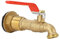 Robinet à Robinet en Laiton Massif, Facile à Installer, Large Application, Longue Durée de Vie, Robinet à Bille Quart de Tour de 1 ou 2 Pouces pour Barils de Pluie, Réservoirs