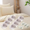 StyBtt Attache Drap Housse, 8 pièces Bloque Drap Housse, Bloque Drap Housse, Bloc Drap Housse, Tendeur Drap Housse, Maintien Drap Housse avec fixateur d'angle de Couette (Blanc)