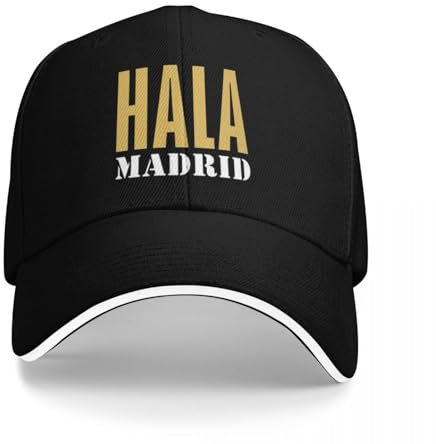 Preppy HALA Madrid Artistic Lettering Camping Baseball Caps Männer Unisex Männlich Strand Kokette Hut Hip Hop Trucker Cap