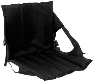Eoixuqba Coussin De Gradin avec Dossier,Coussin De Siège pour Gradin avec Soutien Dorsal | Confortable pour Événements Sportifs Bureau Plage Voiture