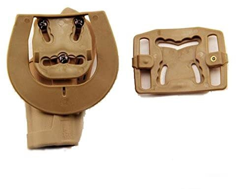 H Welt EU Taktische Airsoft Verschleierung Rechte Taille Paddel Gürtel Hand Holster für Colt 1911 (DE)
