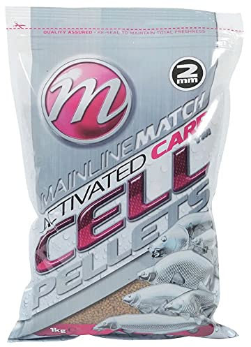 Mainline Match Activated Carp Cell Pellets 1kg 2mm MM3205 Pellet Karpfenpellet Futter