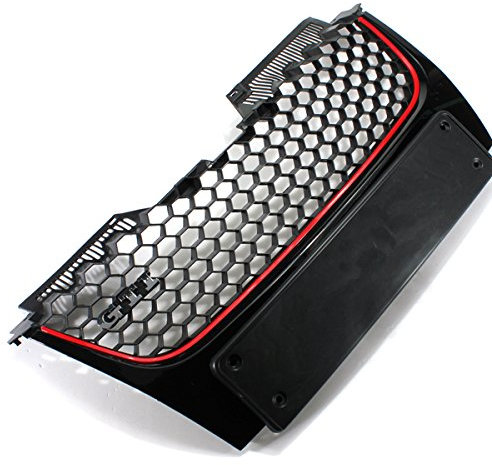 C-FUNN Front Stoßstange Kühlergrill Mit Dem GTI Abzeichen Für Vw Mk5 Golf GTI Gt Sport