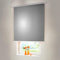 Sonnenschutz-HH® - Seitenzugrollo Verdunkelungsrollo Thermorollo - Außenmaß Breite 160 x 220 cm Höhe Silber-grau - Lichtundurchlässig Rollo für Abdunkelung Kettenzugrollo inkl. Universalträger