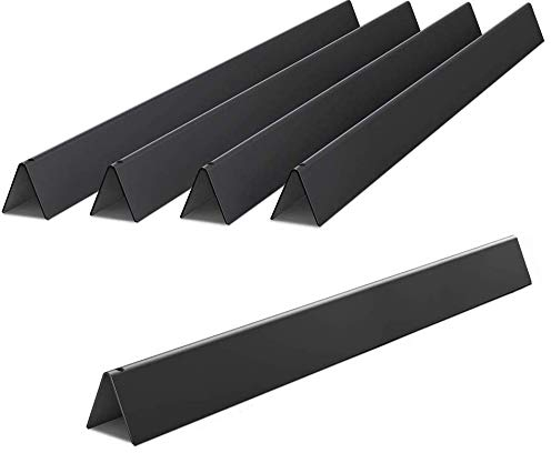LOKHING 7534 7535 54.6 CM Barras aromatizantes para Weber Spirit Serie 200 E210, Genesis Silver A, Parrillas de Gas Spirit 500, Reemplaza Weber 7534 7535 65902, Acero esmaltado de Porcelana
