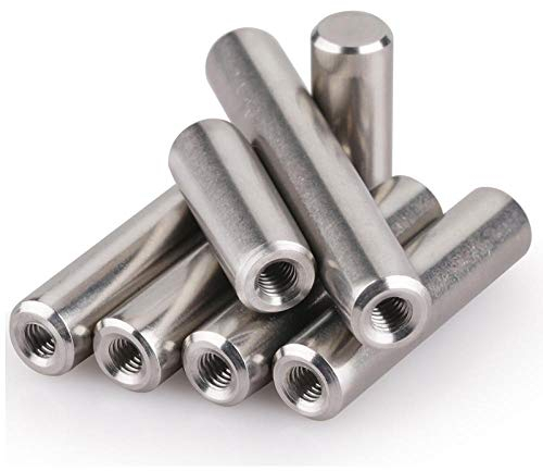 Zylinderstift mit Innengewinde aus Edelstahl 304 Gewindestift mit Innengewinde-8 * 40 [Innengewinde M5]