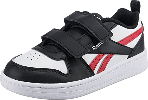 Reebok Royal Prime 2.0 2v, Zapatillas Bebé-Niños, Core Black FTWR White Vector Red, 21 EU