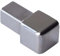 Dalsys Terminale per binario per piastrelle profilo quadrato in acciaio inossidabile lucidato 8mm, profilo per piastrelle
