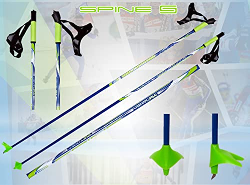 sportlynx Spine Ventura ALU Langlaufstöcke Skating Stöcke Skistöcke (150)