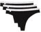 Lacoste Damen 8F1341 G-String, Noir, L