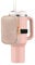 Stanley Water Bottle Pouch - Adventure 40oz & IceFlow 20oz, Gym Accessories For Women, Running Bottle Caddy (Pink)