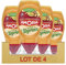 Amora Sauce à l'Algérienne - Piment & Touche d'Oignon Rôti - Lot de 4 bouteilles de 250g