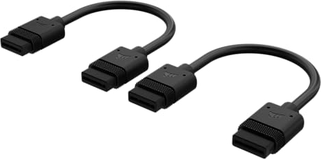 Corsair iCUE LINK Cables - 100mm Straight - Black