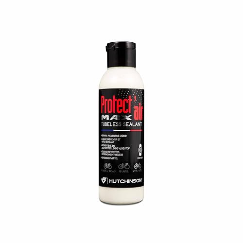 HUTCHINSON - Protect'Air Max - Líquido preventivo antipinchazos y autorreparador - Para neumáticos Tubeless MTB y carretera - 150 ml