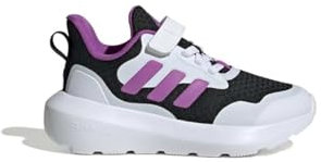 adidas Fortarun 3.0 Shoes Children, Scarpe da Corsa Unisex - Bambini e Ragazzi, Core Black/Purple Burst/Footwear White, 32 EU