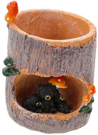 INOOMP Bonsai-Topf Pflanzenbeet Blumentopf Sukkulenten-Topf Gartentopf Dekor Box Trog Für Innen Und Außenbereich Zimmer Garten Terrarium Feengarten