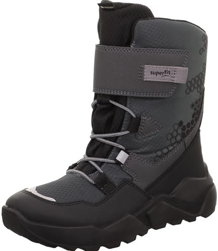 Superfit Jungen ROCKET warm gefütterte Gore-Tex Stiefel, SCHWARZ/GRAU 0000