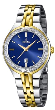 Festina Montre pour Femme F16868/3 Mademoiselle Boîtier en Acier Inoxydable Multi Bracelet en Acier Inoxydable Multi