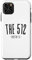 Carcasa para iPhone 11 Pro Max Código de área 512 Austin Texas TX 512