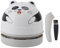 Hztyyier Mini Cute Cartoon Desktop Staubsauger Tragbarer Tischstaubsauger Zum Reinigen von Staubkrümeln Computer Auto mit Vakuumdüse Reinigungsbürste (Panda)
