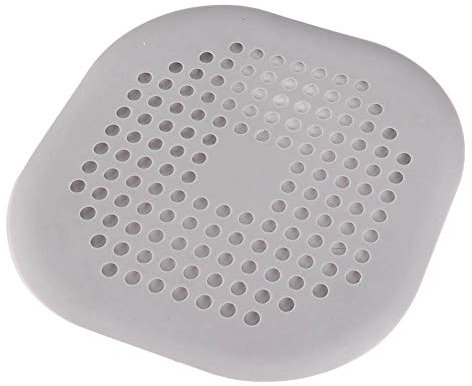 Kunststoff-Bodenablauf, Haushaltskanalfilter, Duschabfluss, Badezimmer, Küche, Balkon, Entwässerungsschutz, Rost, für Grau (Gray)