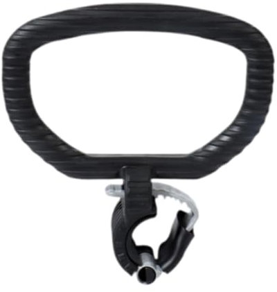 Dickly Kettlebell Griff Fitnessgeräte bis 42 mm Stangen Hantelwandler Griff für die Reise, Schwarz