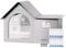 Cooling Cat House, Foldable Pet Air Conditioner House With 10 Ice Packs, Bite Resistant Dog Ice Nest, For Kitten Cat Puppy Outdoors Indoors