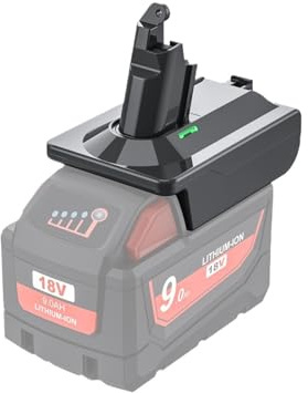 Battery Adapter ，Compatible for Dewalt，BL1830 ，Compatible for Dyson， V6 Adapter V6 Series Lithium Batteries