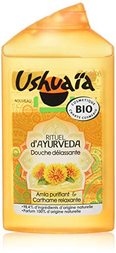 Ushuaïa Gel douche Rituel d'Ayurveda amla et carthame - Le flacon de 250 ml