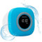 MEDION P66096 Duschradio mit Bluetooth (Badradio, UKW Radio, Saugnapf, LED-Display, IPX6 Wasserdicht, integrierter Akku) blau