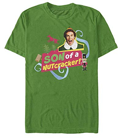 Warner Bros. Men's Son of a Nutcracker T-Shirt, Kelly, Large
