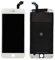 ELLENNE LCD Display für iPhone 6 Plus Glas Touchscreen Schwarz Weiß + Schraubendreher-Set (weiß)
