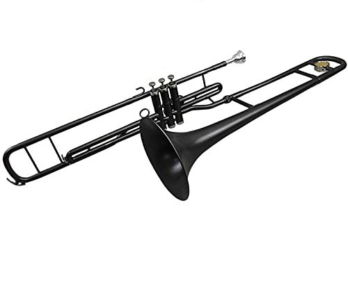 Ventilposaune Matt Black Nickel C Tastenkolbenventile Posaune