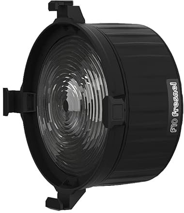 Aputure F10 Fresnel Aufsatz für LS 600 Serie LED-Licht, C300d II, 300x, C120d II, kompatibel mit Bowens-Halterungslichtern Objektiv