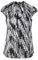 comma Geraffte Bluse mit All-Over-Print,59a7,36