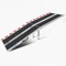 LIEKUMM Rollstuhlrampe 243 cm, 300 kg Tragkraft Aluminium Auffahrrampe rutschfest, Rollstuhlrampe für Treppen, Tragbare Rampe für Rollstuhl, Türschwellen, Zuhause