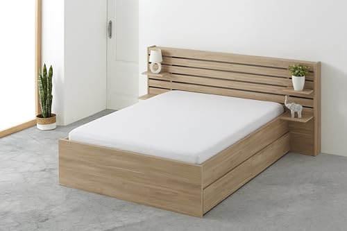 Degrees Home – Relax – Matratzenbezug 200 x 190/200 cm – Matratzenschoner 200 x 190/200 cm – wasserdicht – atmungsaktiv – verstellbar und milbenhemmend – Bett 200 x 190/200 cm – 100% Baumwolle
