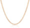 Mary & Jules Halskette Damen Rosegold aus recyceltem 925 Sterling Silber, vergoldet - Kette 45 cm für Frauen & Mädchen, Kette Damen Rosegold, hautverträglich & langlebig