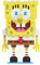 FOCO FOREVER COLLECTIBLES CARTOON TOY SPONGEBOB SQUAREPANTS NICKELODEON CHARACTER BRXLZ BRICKS