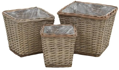 ZEYUAN Hochbeet 3-TLG Palettenrahmen, Hochteich, Gemüsebeet, Kräuterregal Balkon, Kräuterspirale, Blumenbeet, Tomatenbeet, Pflanzhochbeet, Weide mit PE-Auskleidung