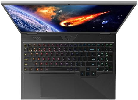 HoMei 24 Cores 14th Gen Intel Core i9-14900HX 5.80GHz, 64GB DDR5 RAM, 5TB M.2 PCIe SSD Gaming Laptop, 16 Ultra HD 2.5K 165Hz Display, GeForce RTX 4060 8GB GDDR6 Dedicated Graphics WiFi 6